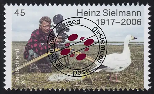 3318 Heinz Sielmann, nassklebend, O