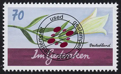 3305 Schreibanlässe Trauer - Im Gedenken gestempelt, O