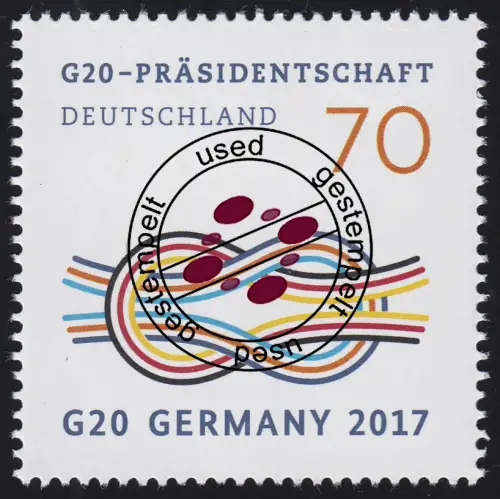 3291 G20-Präsidentschaft GERMANY 2017, O 