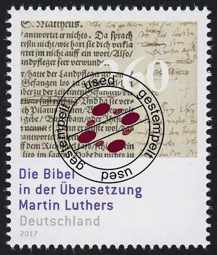 3277 Reformation - Die Bibel in der Übersetzung Martin Luthers O