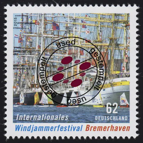 3172 Windjammerfestival Bremerhaven O gestempelt