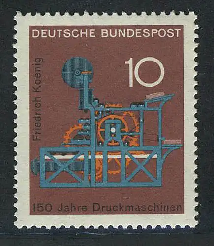 546 Technik 10 Pf Buchdruck **