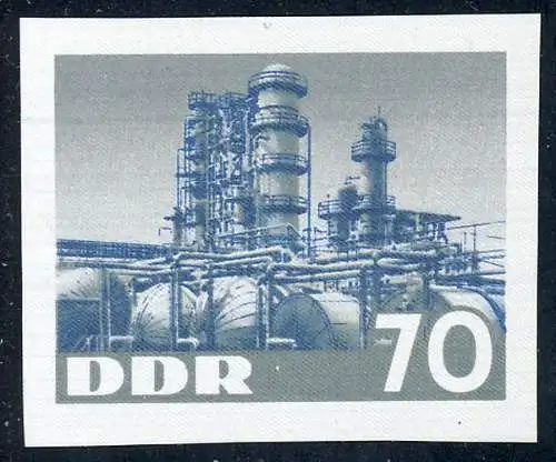 951 aus Dederon-Block 18 Chemische Industrie 70 Pf  ** postfrisch