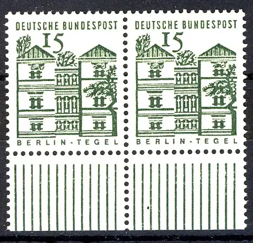 455a Constructions petites 15 paire de poutres UR ** post-fraîchissement