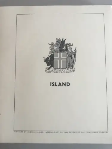 Islande 1958-1990 ** frais de port dans le liner Lindner-T-Ringer, environ 40 feuilles