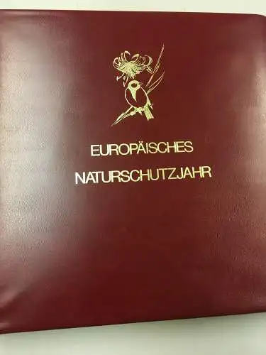 Europäisches Naturschutzjahr 1980 - in zwei Vordruckalben, ** / FDC