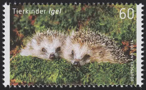 3048 Tierkinder: Igel, nassklebend, **