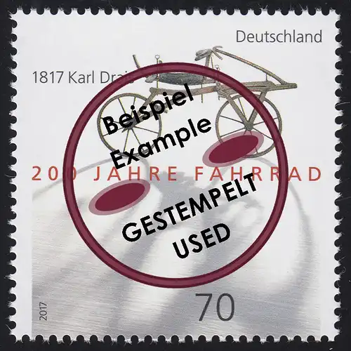 3320 Karl Drais - 200 Jahre Fahrrad, O