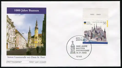 2232 Bautzen FDC Berlin