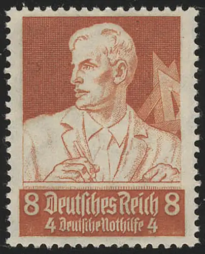 560 Nothilfe Berufsstände Baumeister 8 Pf, postfrisch **