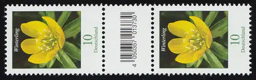 3314 Blume 10 Cent 500er Paar mit KLEINER Nr, CF (4 geschl.), ohne Nummer **