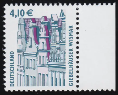 2323 SWK 4,10 Euro Wismar mit Rand aus 10er-Bogen, postfrisch **