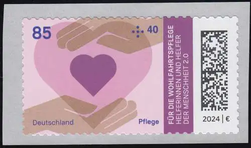 3816 Aide - Soins autocollants, avec numéro UNGERADER **