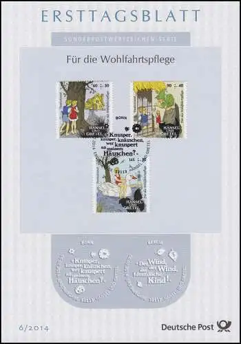 ETB 06/2014 Märchen, Gebrüder Grimm, Hänsel und Gretel