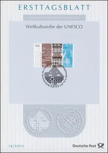 ETB 14/2017 UNESCO, Zeche, Fachwerkhaus, Staudamm