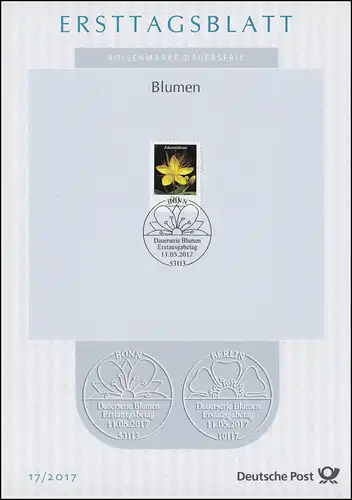 ETB 17/2017 Blumen, Johanniskraut 90 Cent