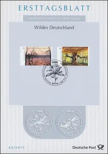 ETB 42/2017 Wildes Deutschland, Mecklenburgische Seenplatte, Reinhardswald