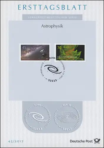 ETB 45/2017 Astrophysik, Gaia-Satellit, Gravitationswellen