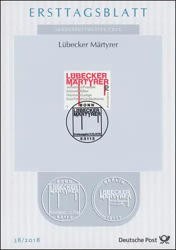 ETB 38/2018 Lubecker Martyr
