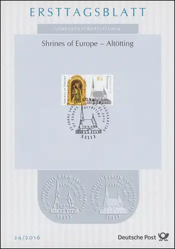 ETB 24/2016 Shrines of Europe, Altötting