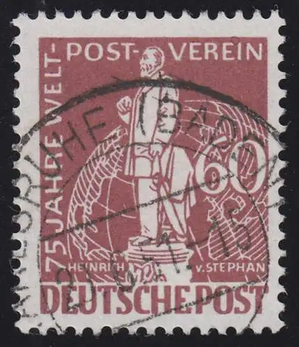 39 Weltpostverein Stephan 60 Pf O gestempelt