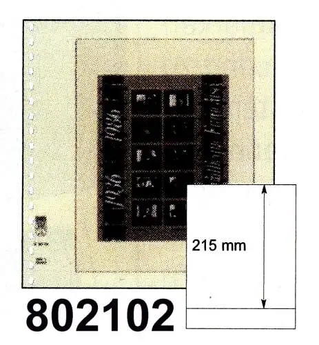 LINDNER-T-Blanko - par volume 802 102