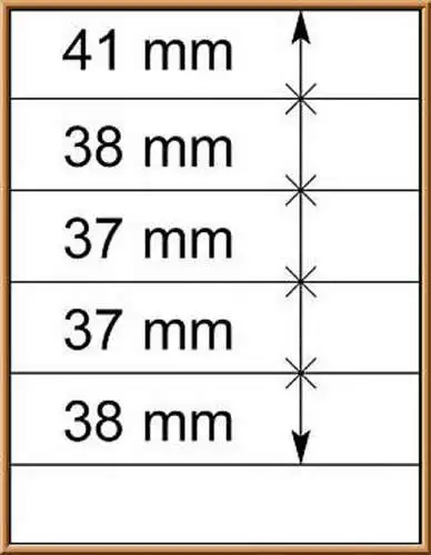 LINDNER-T-Blanko - par volume 802 501