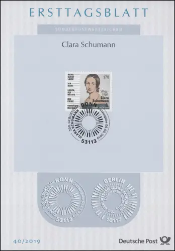 ETB 40/2019 Clara Schumann