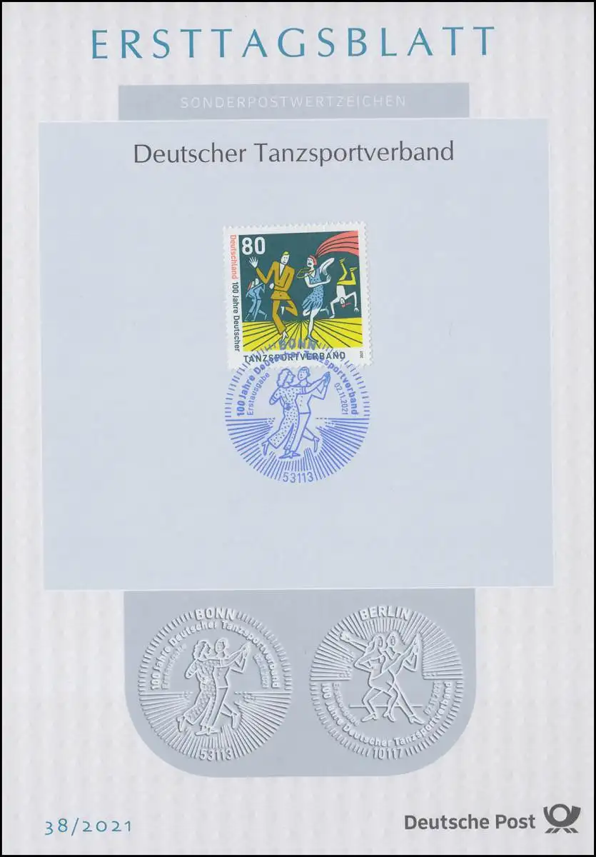 ETB 38/2021 100 Jahre Deutscher Tanzsportverband