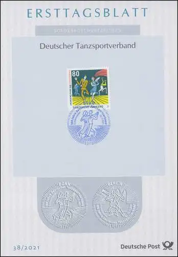 ETB 38/2021 100 Jahre Deutscher Tanzsportverband