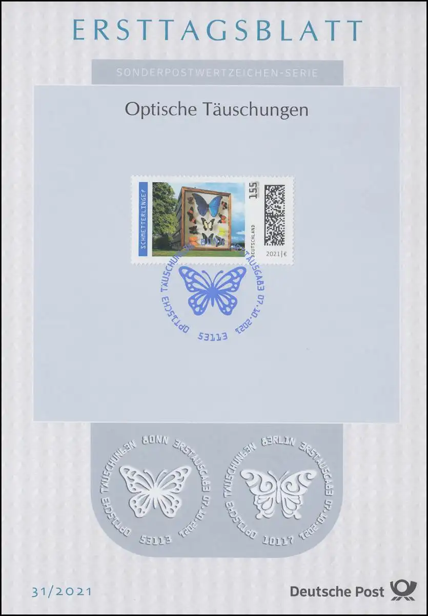 ETB 31/2021 Optische Täuschungen: Schmetterlinge?