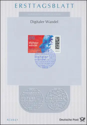 ETB 06/2021 Changement numérique - Première marque avec code matrice en Allemagne