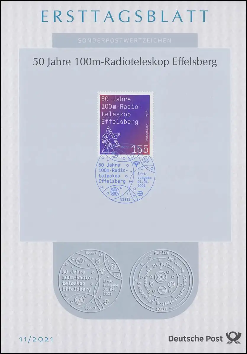 ETB 11/2021 Radioteleskop Effelsberg