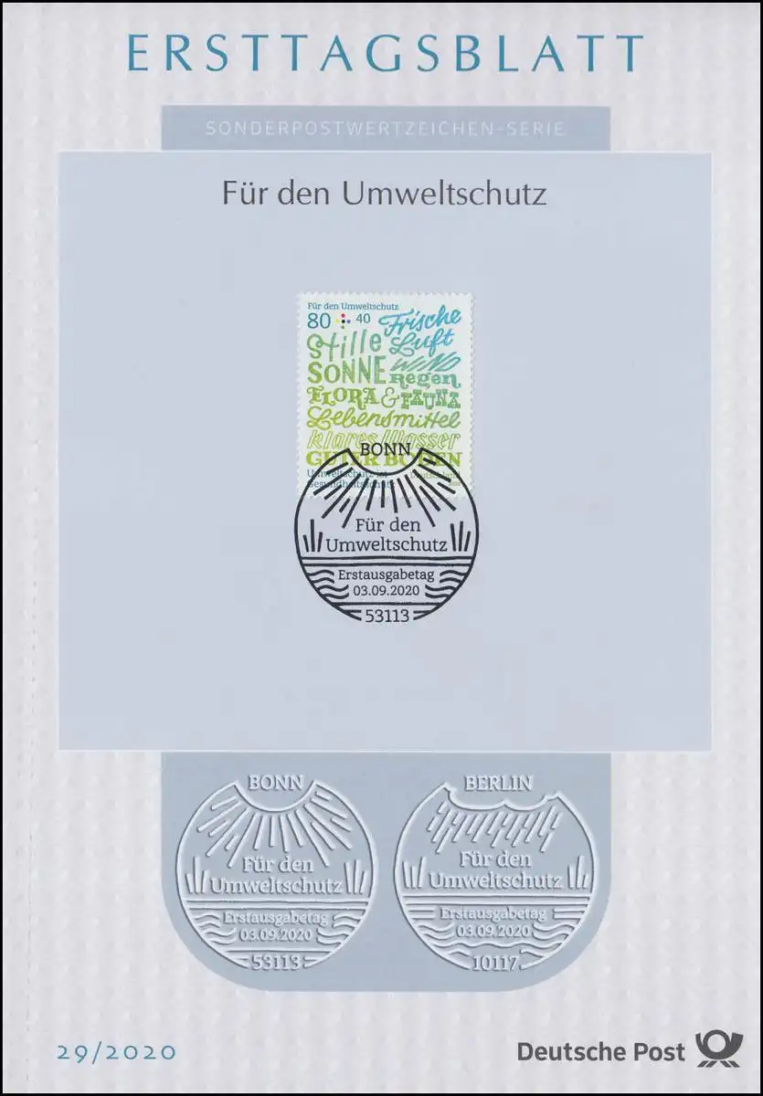 ETB 29/2020 Umweltschutz ist Gesundheitsschutz