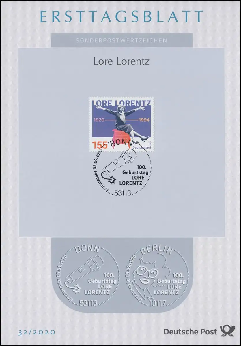 ETB 32/2020 Kabarettistin Lore Lorentz