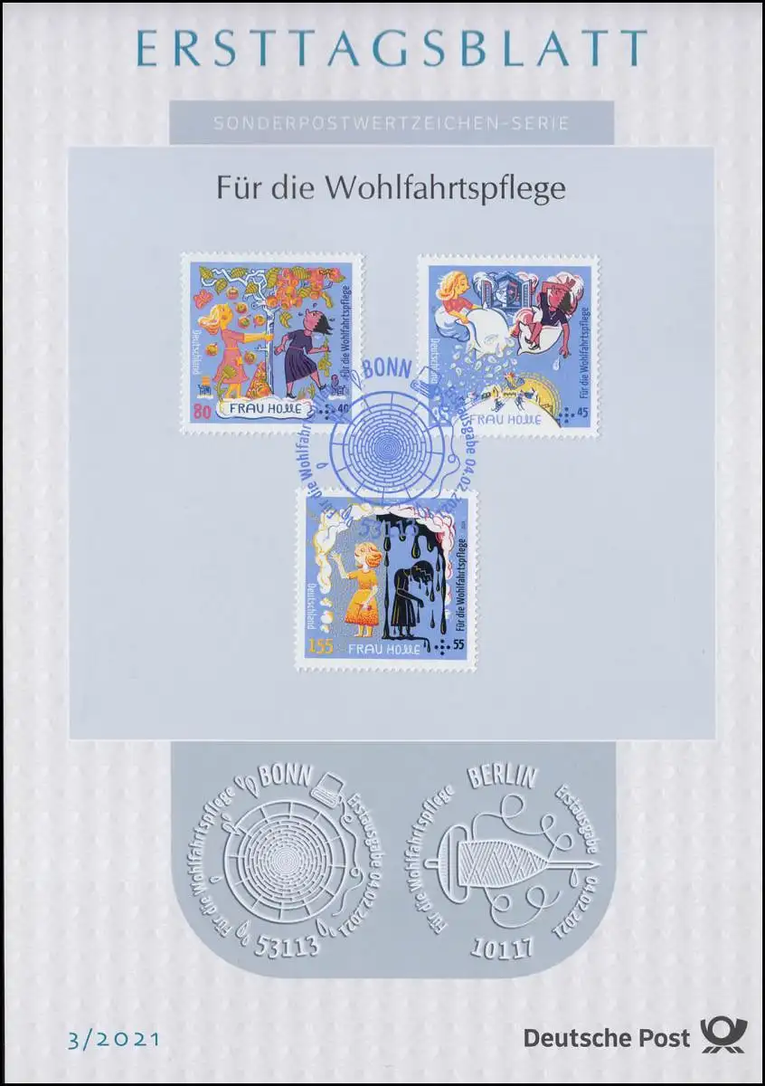 ETB 03/2021 Wofa Grimms Märchen: Frau Holle