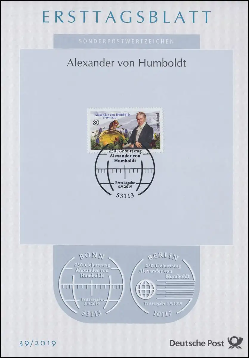 ETB 39/2019 Alexander von Humboldt