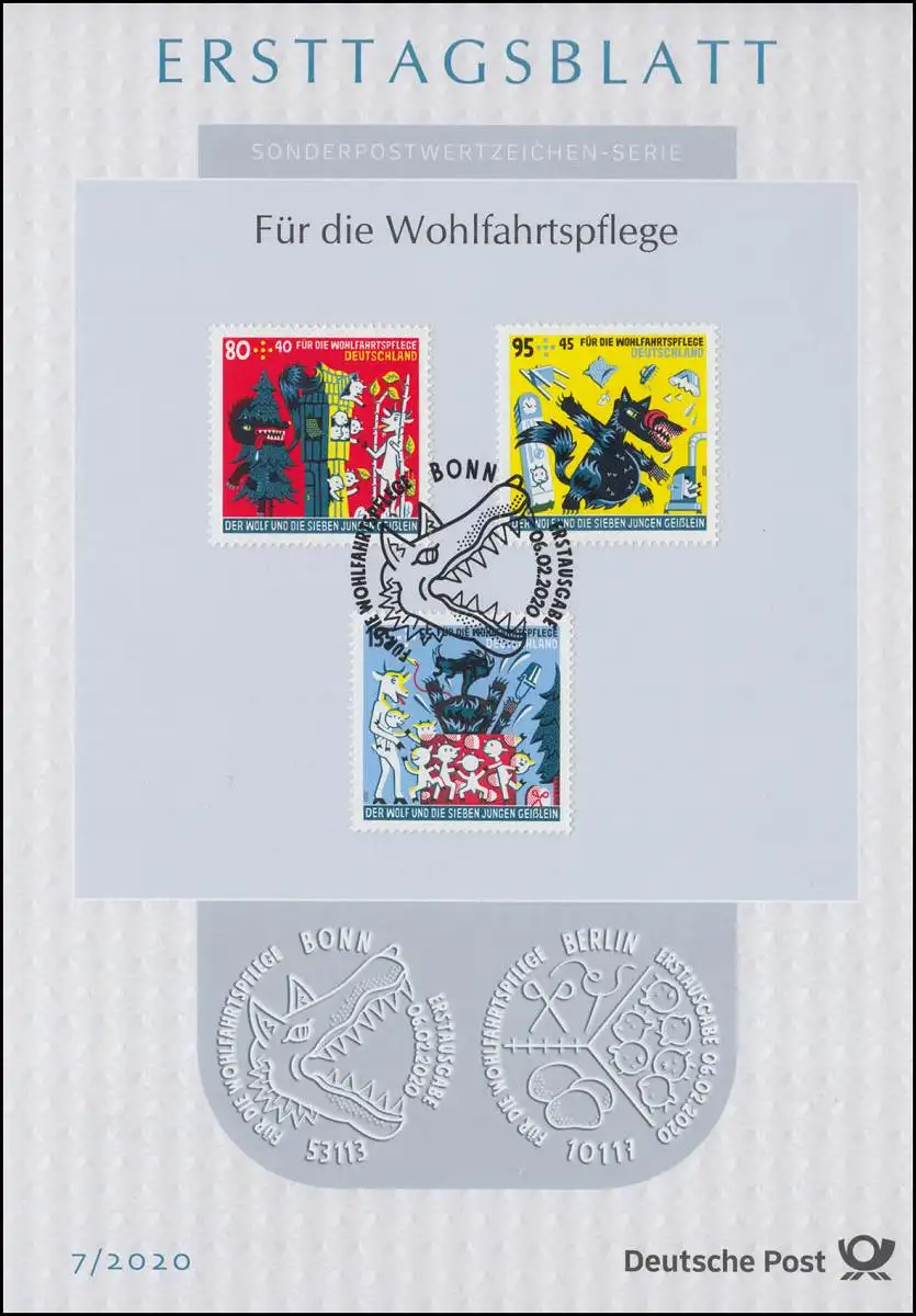 ETB 07/2020 Wofa Grimms Märchen: Der Wolf und die sieben Geißlein