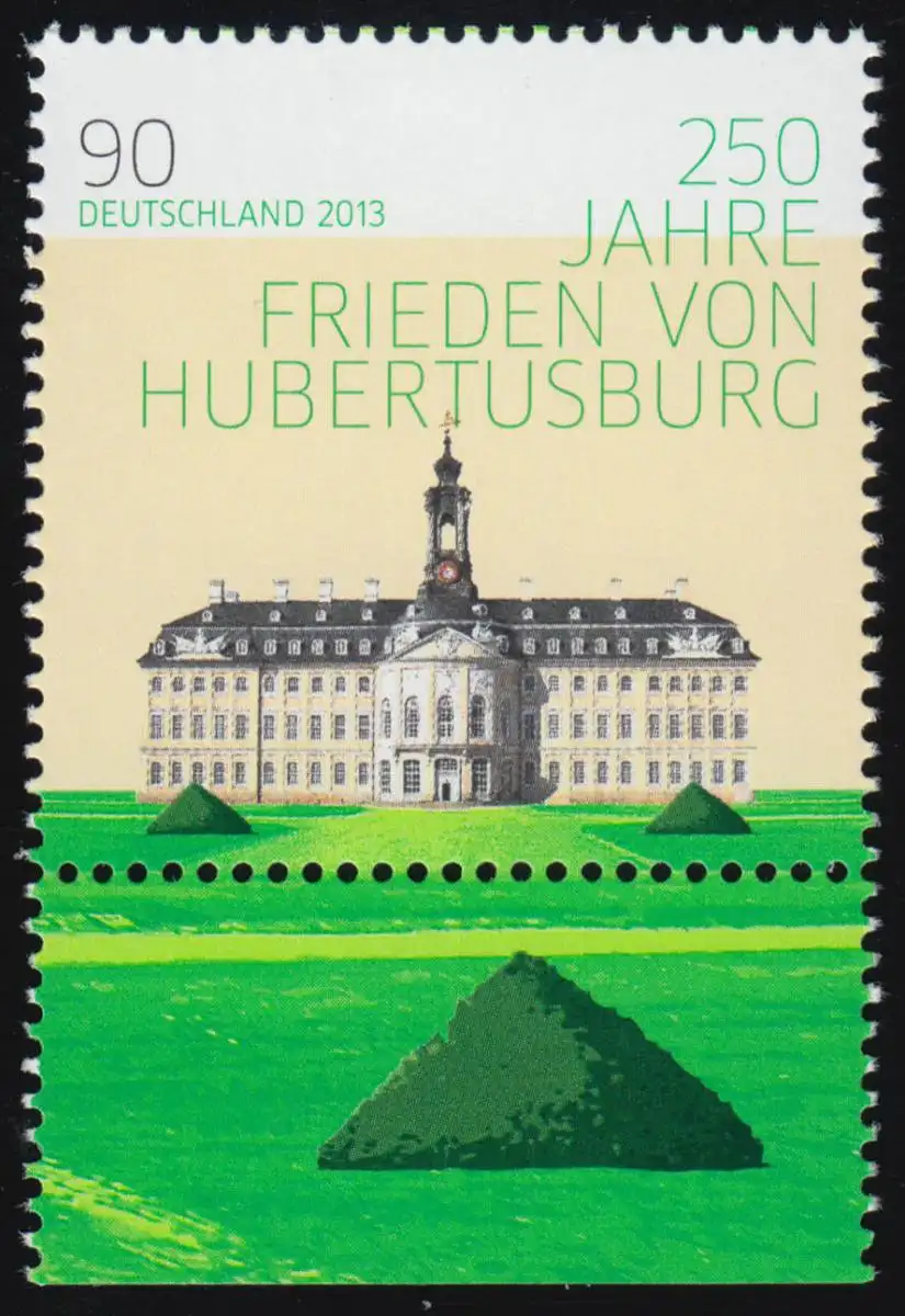 2985 Frieden von Hubertusburg aus Zehnerbogen **