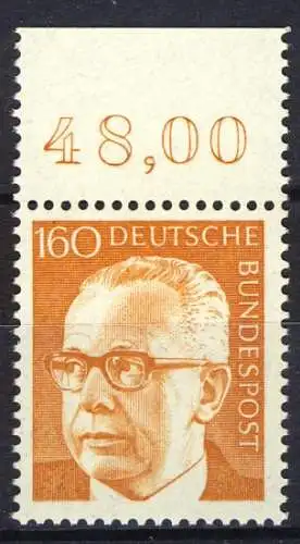 692 Heinemann 160 Pf Oberrand ** postfrisch