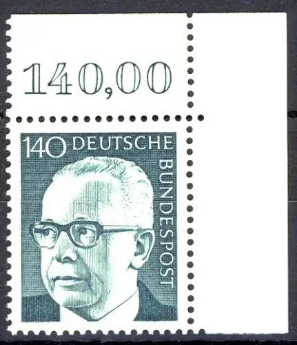 729 Heinemann 140 Pf coin ou ** frais de port