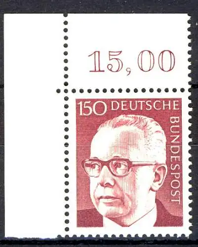 730 Heinemann 150 Pf coin ol ** post-fraîchissement