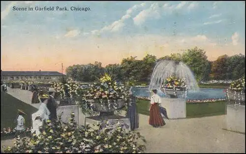 Censure dans la 1ère guerre mondiale K.U.K. Cresur Moravie.-Ostraus sur USA-AK Chicago 20.7.15