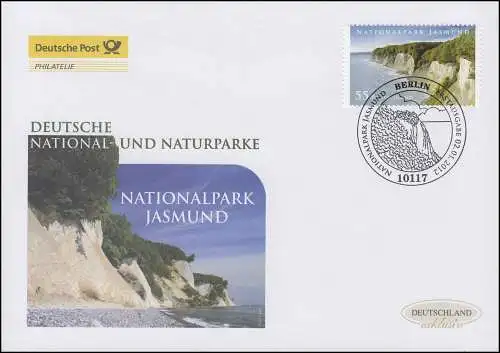 2900 Parc national Jasmund / île de Rügen, Bijoux-FDC Allemagne exclusivement