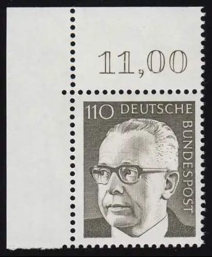 727 Heinemann 110 Pf coin ol ** post-fraîchissement