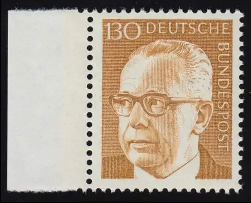 728 Heinemann 130 Pf Pagerand li. ** Postfraîchissement