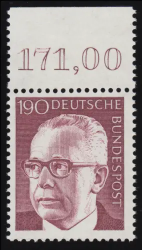 732 Heinemann 190 Pf Oberrand ** frais de port