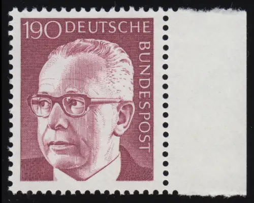 732 Heinemann 190 Pf Pagerand re. ** post-fraîchissement
