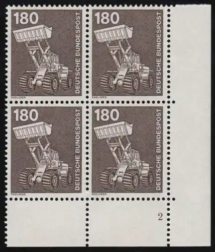 993 Industrie 180 Pf Chargeuses de roue ** Vbl FN2
