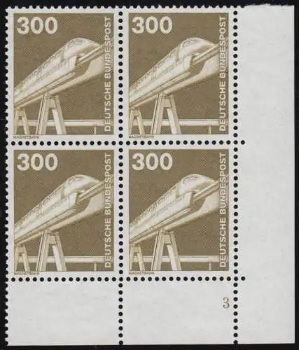 1138 Industrie 300 Pf Magnetbahn ** Vbl FN3